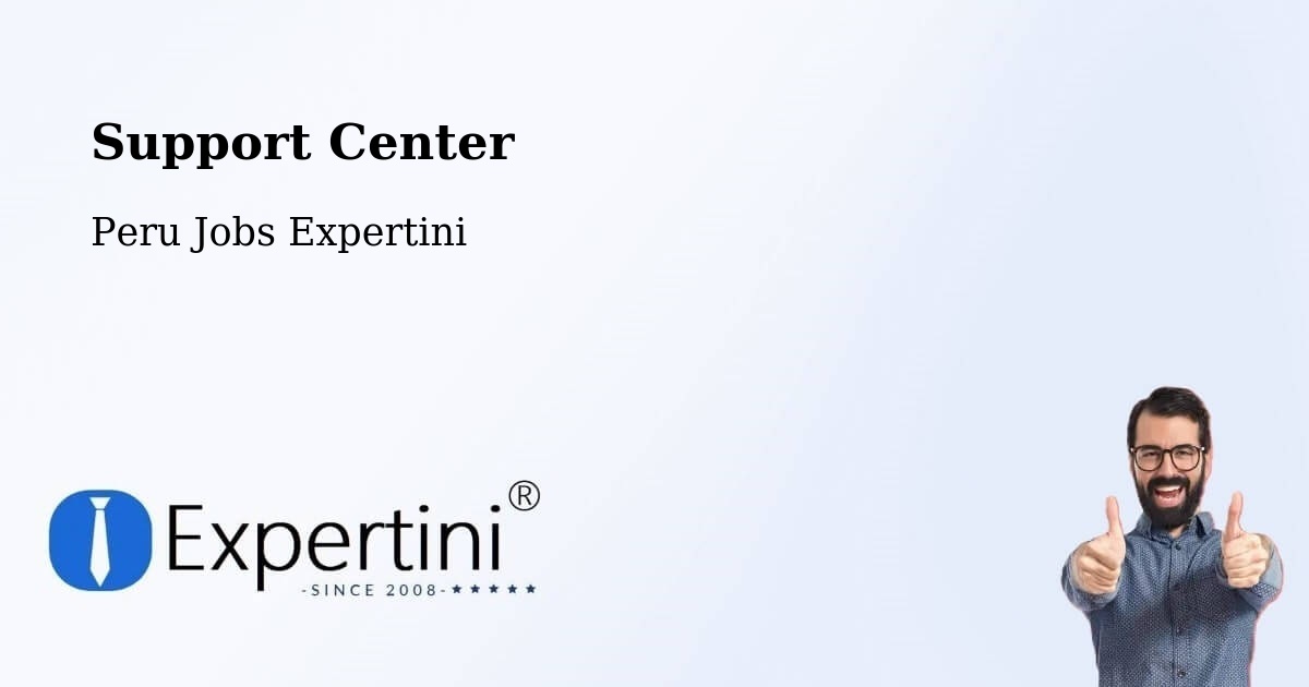 Support Services – Chilca - Peru Jobs Expertini
